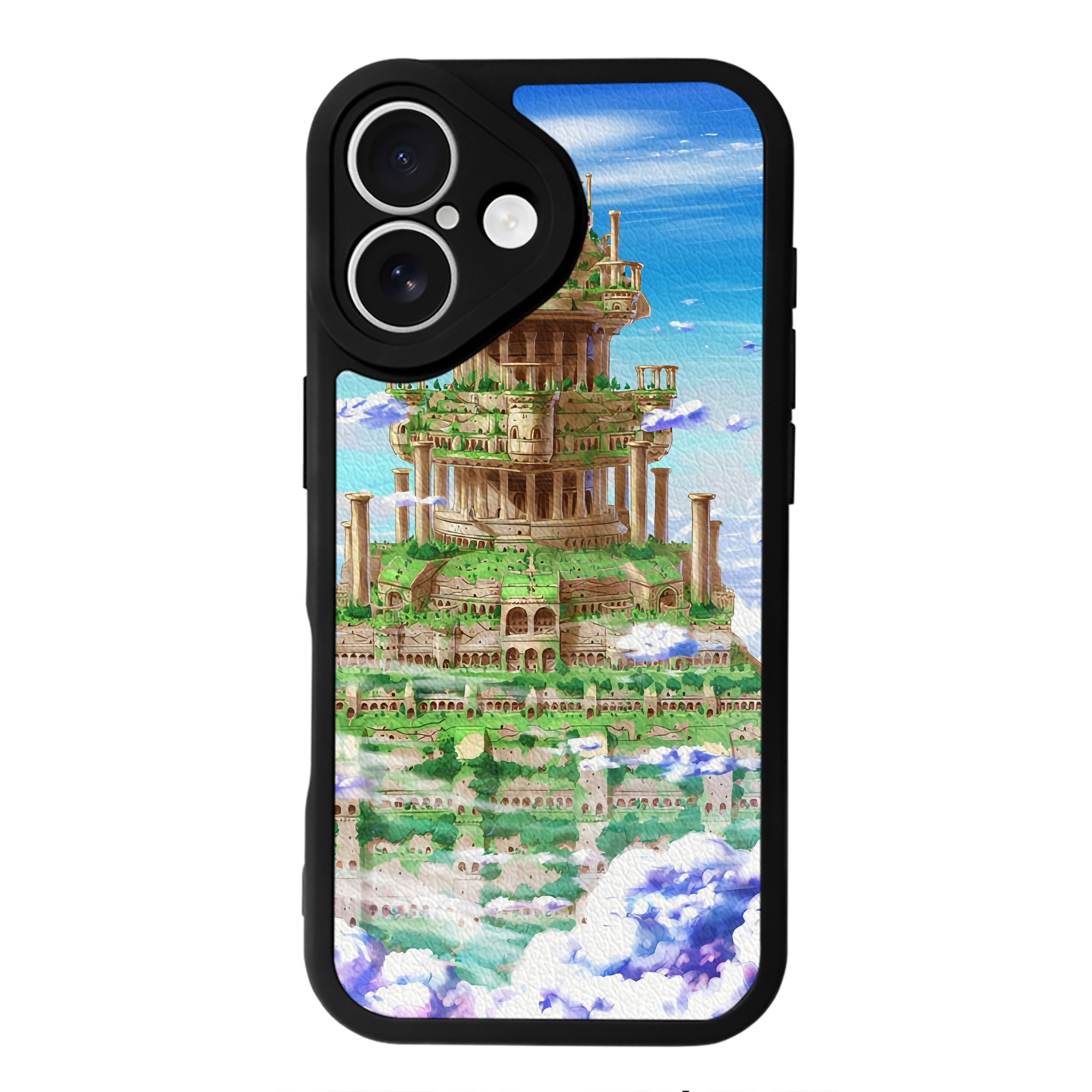 （画像用） ドラゴンクエスト Doragon Kuesuto Dragon Quest 【iPhone 16シリーズ対応】シリコンスマホケース（レザー調） 材質：シリコン